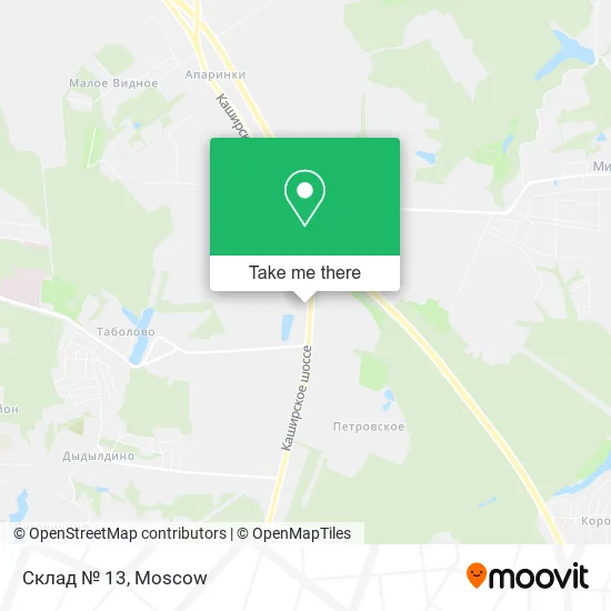 Склад № 13 map