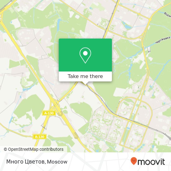 Много Цветов map