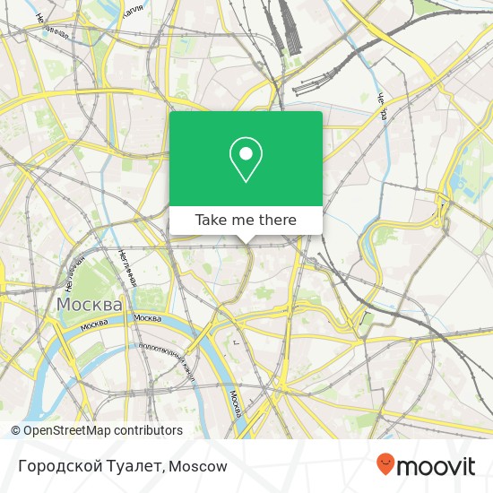 Городской Туалет map