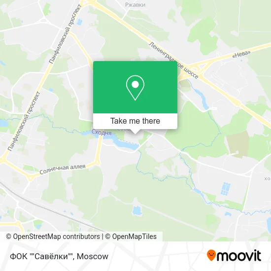 ФОК ""Савёлки"" map