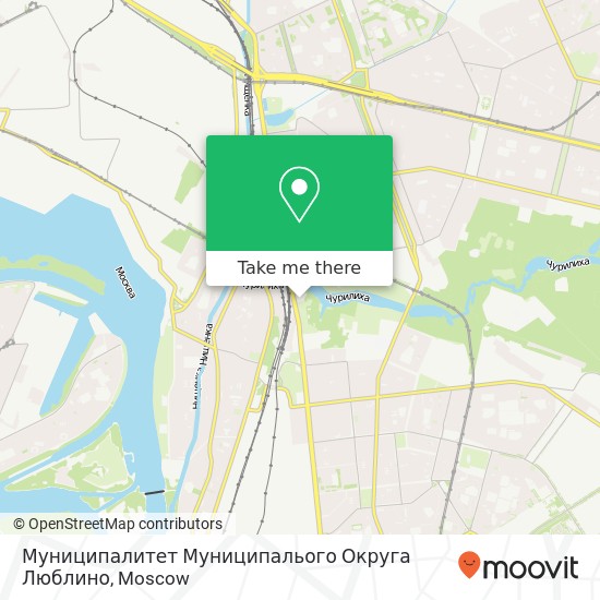 Муниципалитет Муниципалього Округа Люблино map