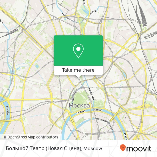 Большой Театр (Новая Сцена) map