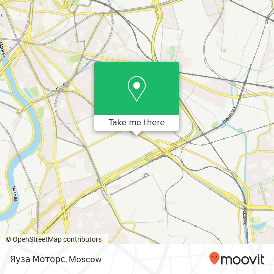 Яуза Моторс map