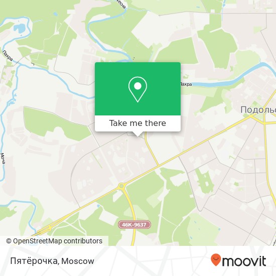 Пятёрочка map