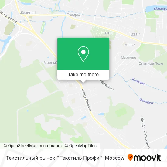 Текстильный рынок ""Текстиль-Профи"" map