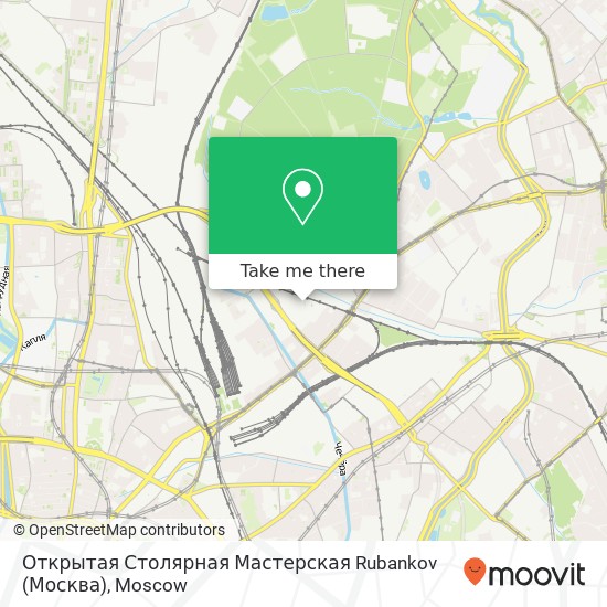 Открытая Столярная Мастерская Rubankov (Москва) map