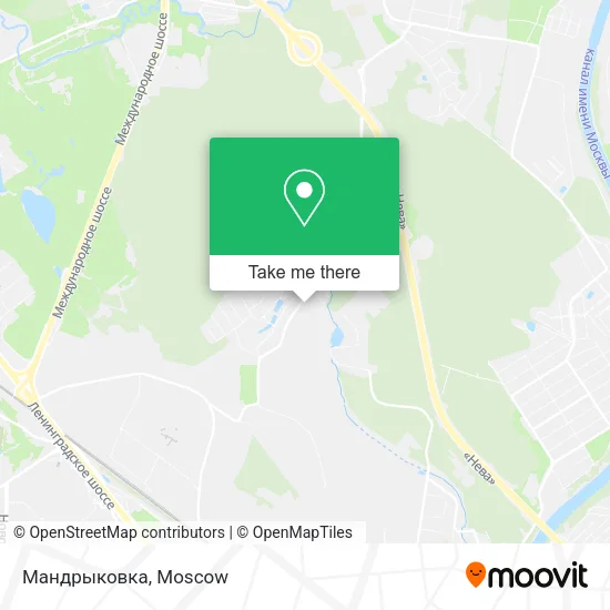 Мандрыковка map