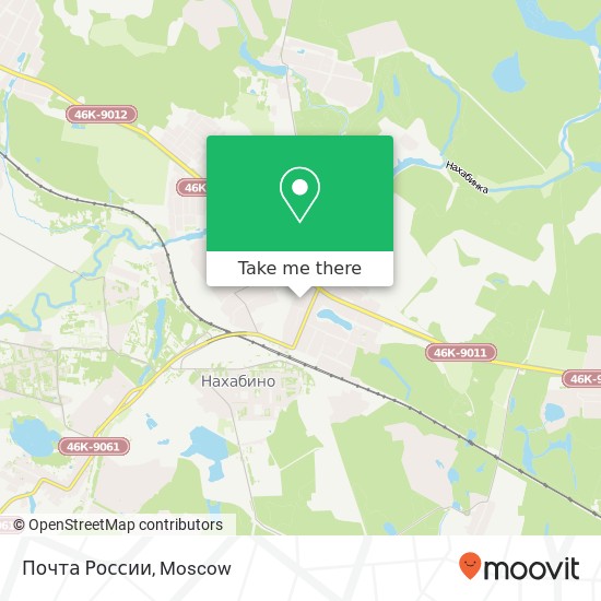 Почта России map