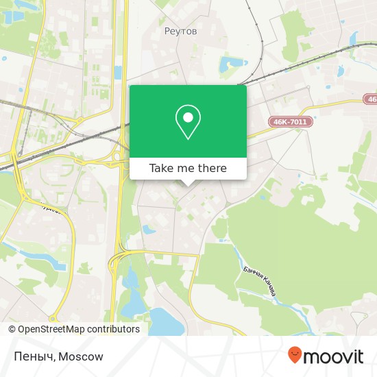 Пеныч map