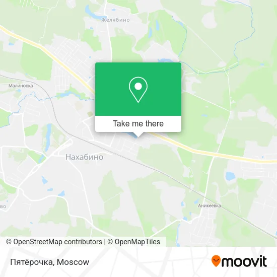 Пятёрочка map