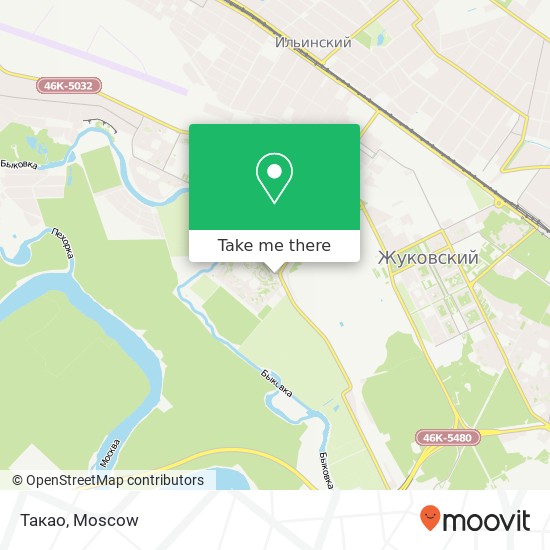 Такао map