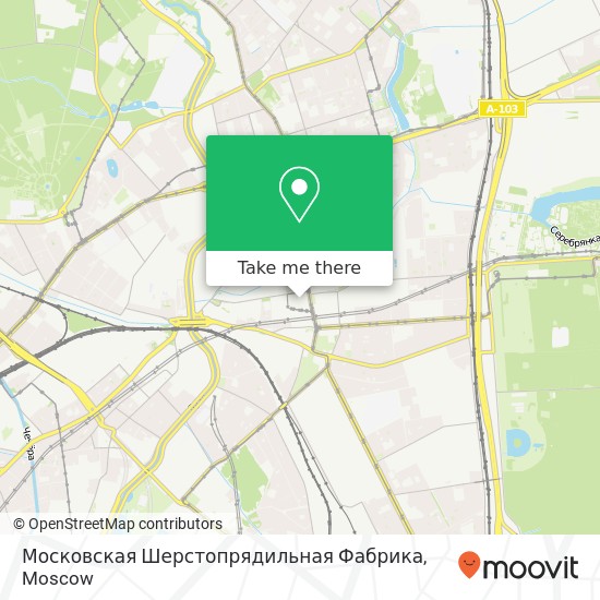 Московская Шерстопрядильная Фабрика map