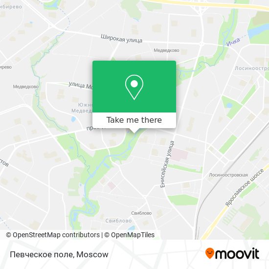 Певческое поле map