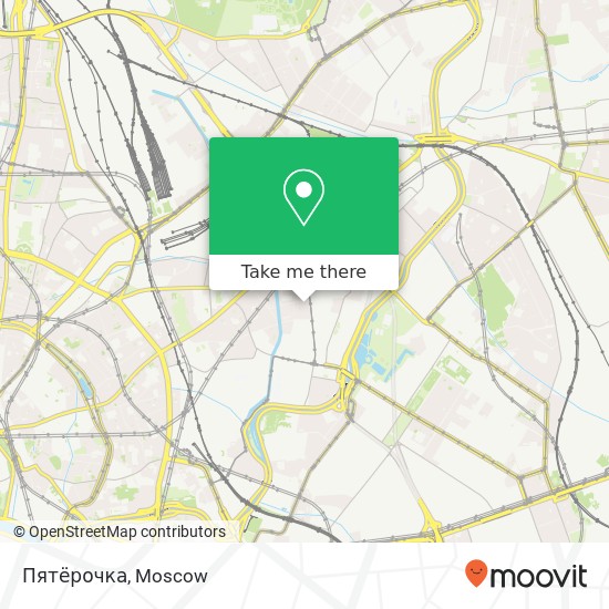 Пятёрочка map