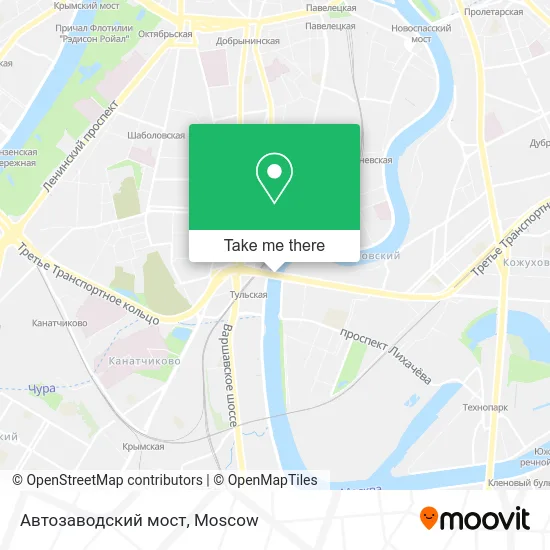 Автозаводский мост map