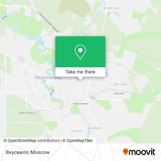 Вкусвилл map