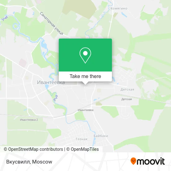 Вкусвилл map