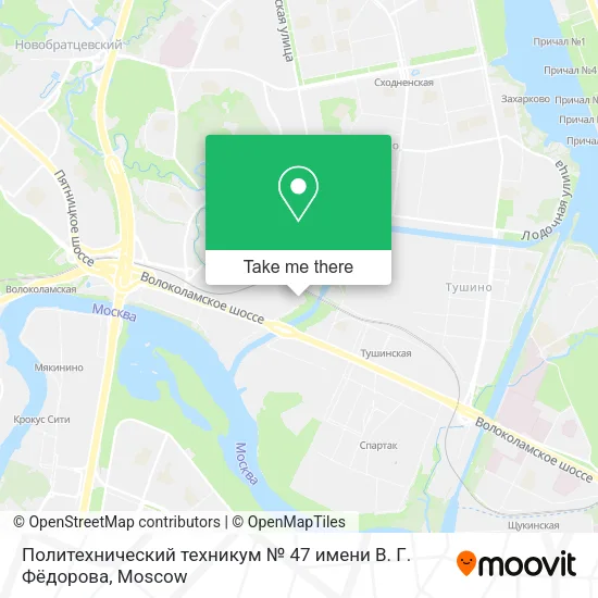 Политехнический техникум № 47 имени В. Г. Фёдорова map