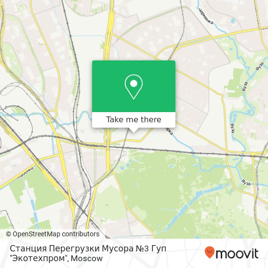Станция Перегрузки Мусора №3 Гуп "Экотехпром" map