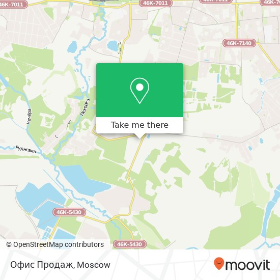 Офис Продаж map