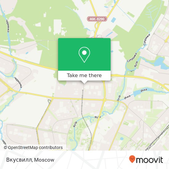 Вкусвилл map