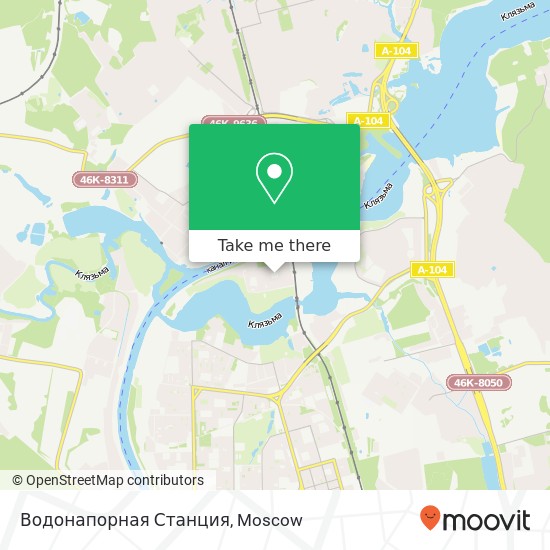 Водонапорная Станция map