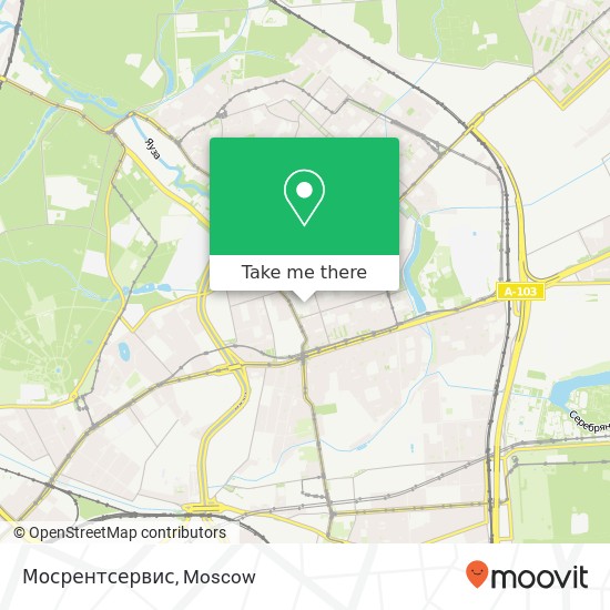 Мосрентсервис map