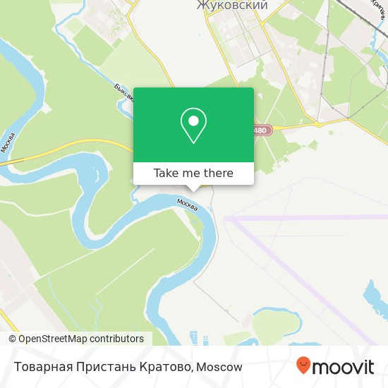Товарная Пристань Кратово map
