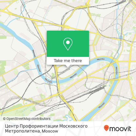 Центр Профориентации Московского Метрополитена map