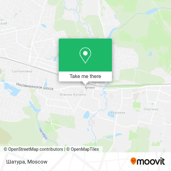 Шатура map