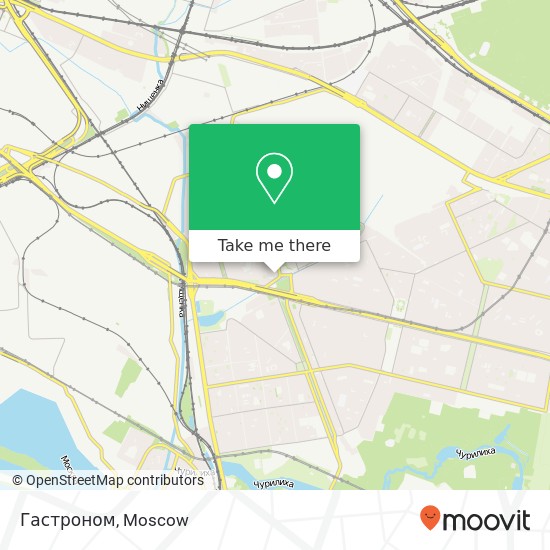 Гастроном map