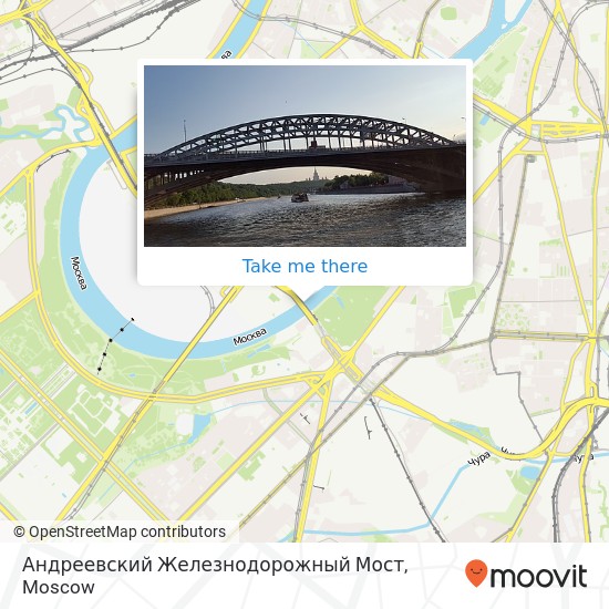 Андреевский Железнодорожный Мост map