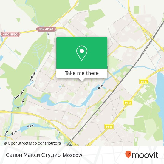 Салон Макси Студио map