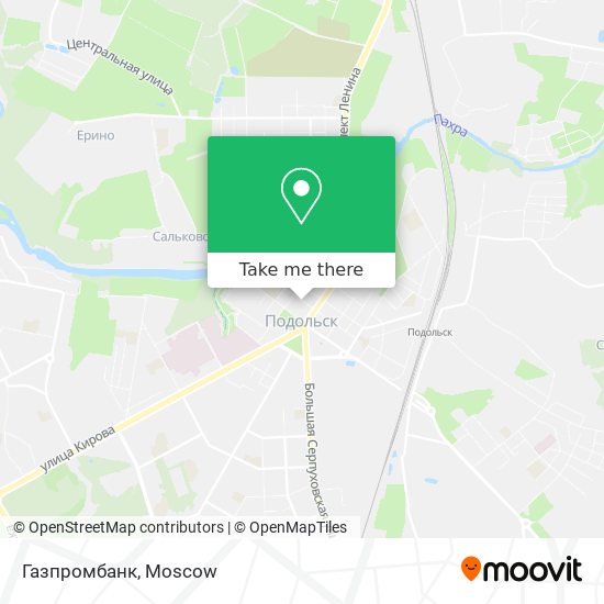 Газпромбанк map