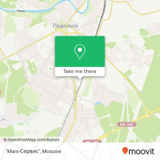 "Mars-Сервис" map