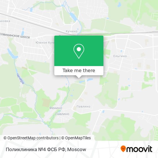 Поликлиника №4 ФСБ РФ map