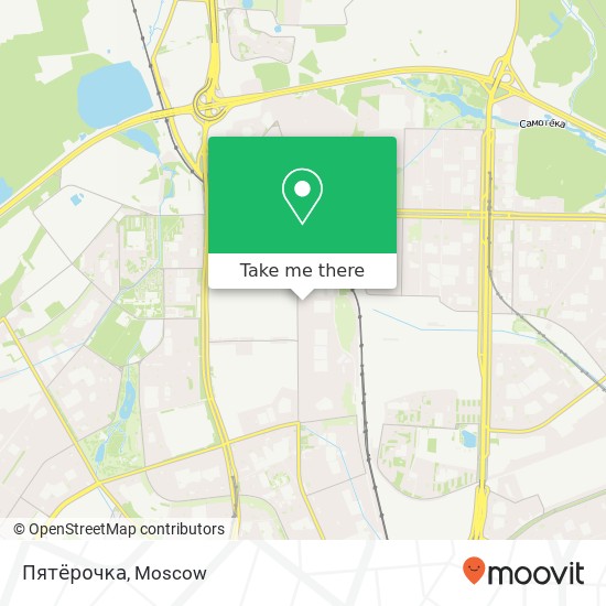 Пятёрочка map