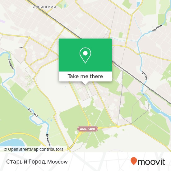 Старый Город map