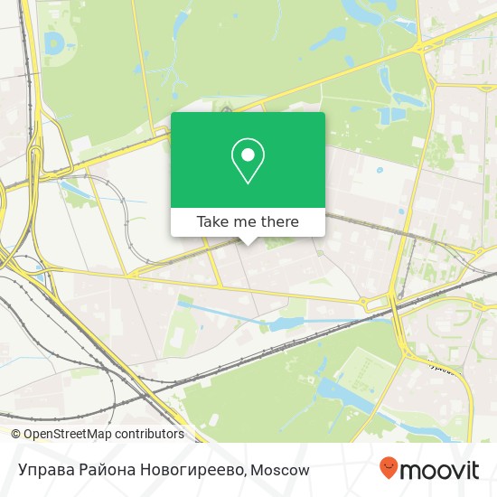 Управа Района Новогиреево map