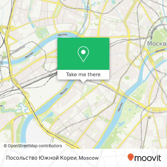 Посольство Южной Кореи map