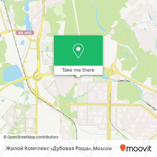 Жилой Комплекс «Дубовая Роща» map