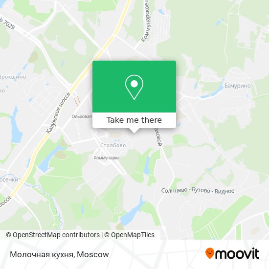 Молочная кухня map