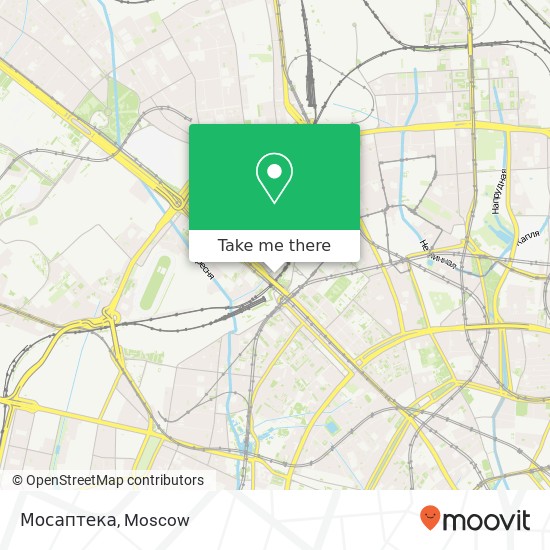 Мосаптека map