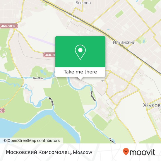 Московский Комсомолец map