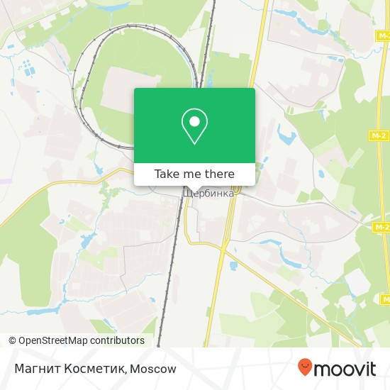 Магнит Косметик map