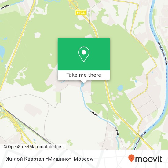 Жилой Квартал «Мишино» map