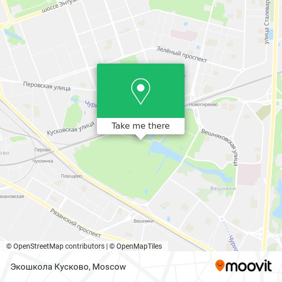 Экошкола Кусково map