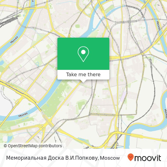 Мемориальная Доска В.И.Попкову map