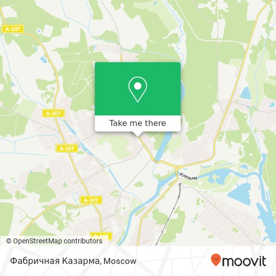 Фабричная Казарма map