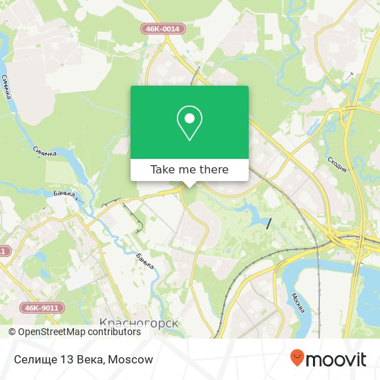 Селище 13 Века map